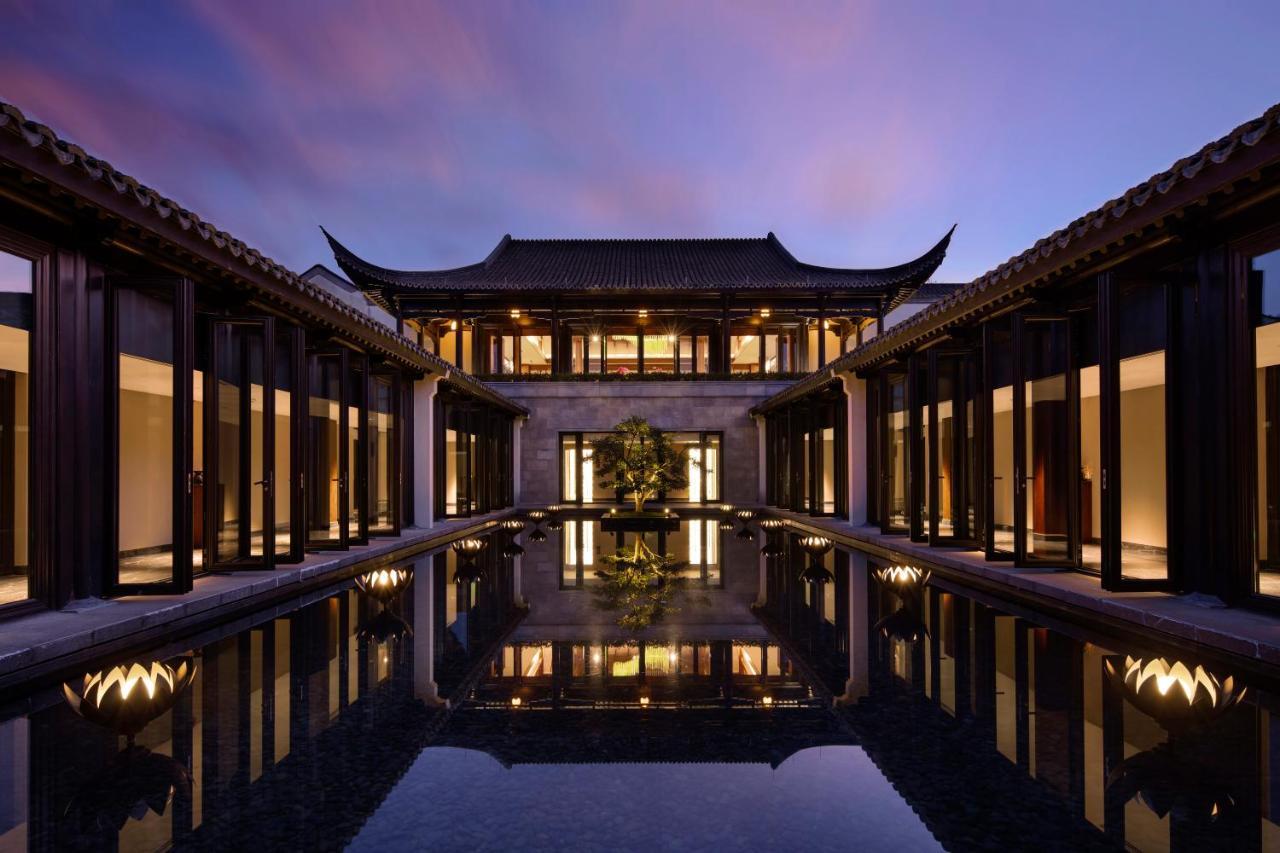 Hotel Banyan Tree Anji Huzhou Exterior foto